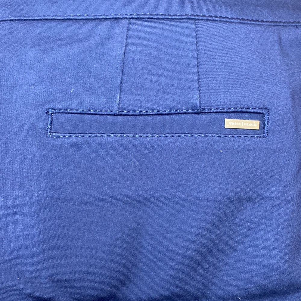 NWT White House Black Market Navy Boot Cut Stretch Slacks Pants Size 8 - Picture 7 of 8